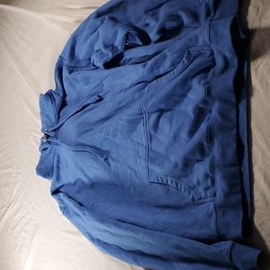 Dstrict blue med hoodie